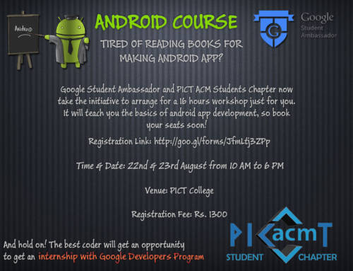 Android Course Poster