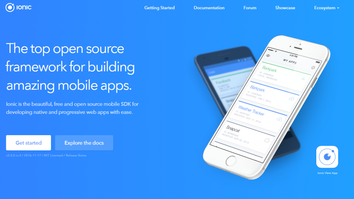ionic-framework - TechAmass